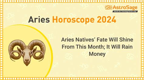 Aries Money Horoscope .